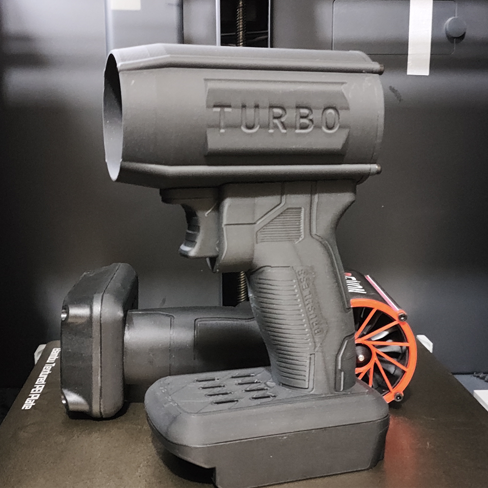 Powerful Cordless Turbo Fan for Dewalt/Makita/Milwaukee (18/20V): Car Washing, Blowing, and More