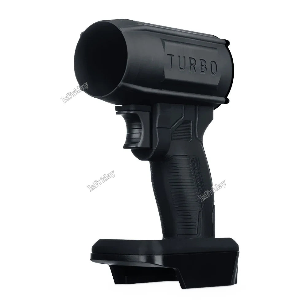 Powerful Cordless Turbo Fan for Dewalt/Makita/Milwaukee (18/20V): Car Washing, Blowing, and More