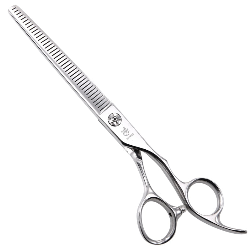 Fenice 7-Inch Professional Dog Grooming Scissors (70-80% Thinning Rate)