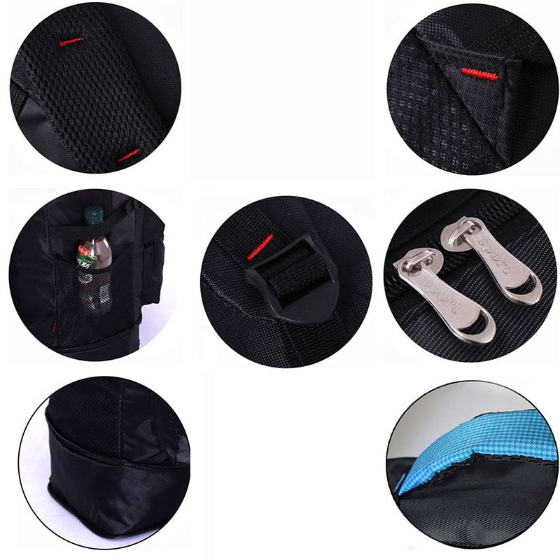 Waterproof Nylon Backpack for Hiking, Camping, and Outdoor Adventures