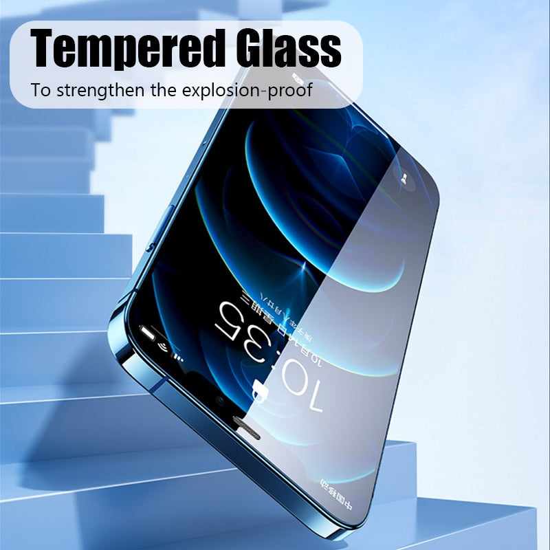 Tempered Glass Screen Protector for iPhone 14/13/12/11/XS/XR/7/8/6/6S/Plus/SE (2020/2022)