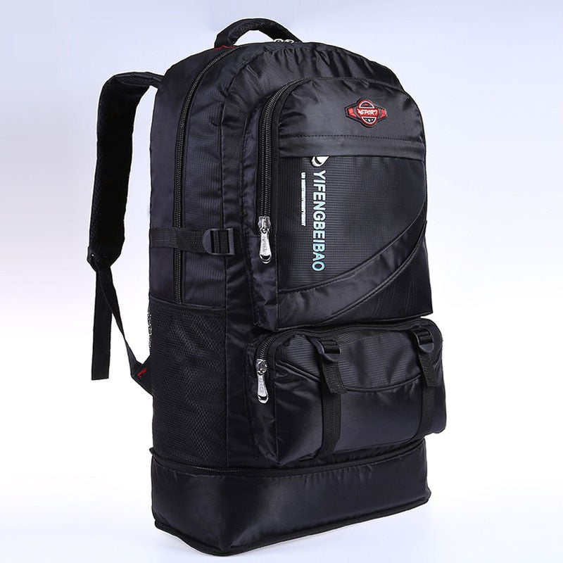 Waterproof Nylon Backpack for Hiking, Camping, and Outdoor Adventures