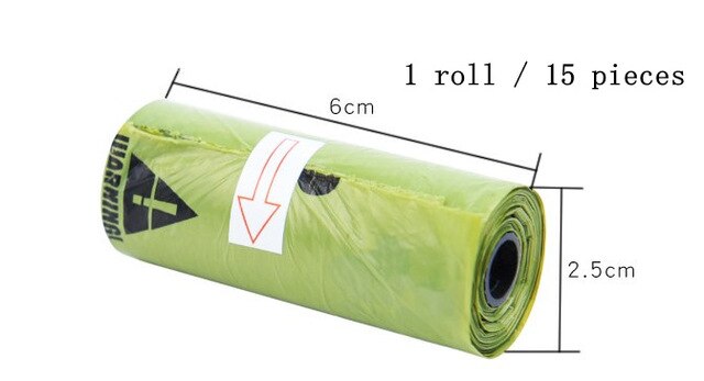Bone-Shaped Dog Poop Bag Dispenser with Waste Carrier
