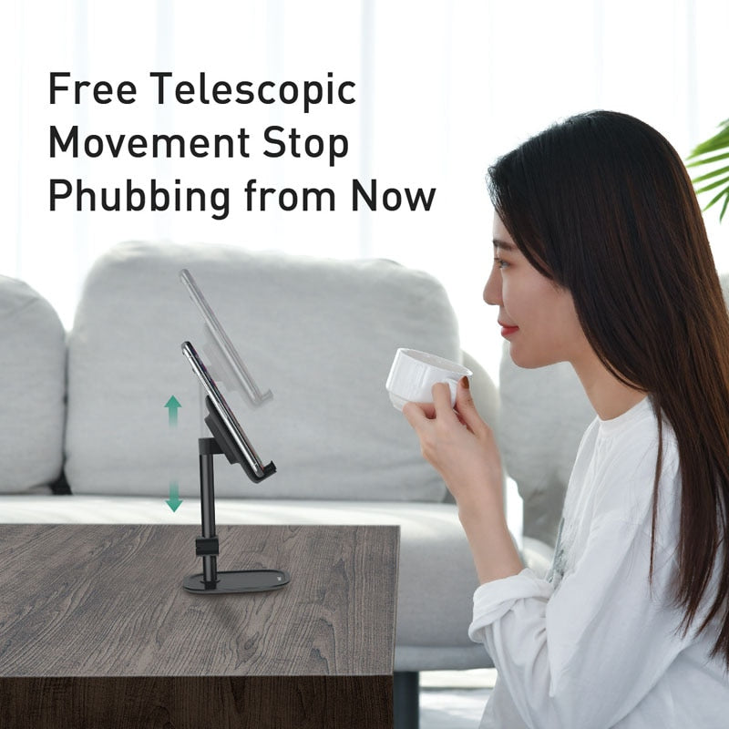 Telescopic Desktop Phone or Tablet Stand